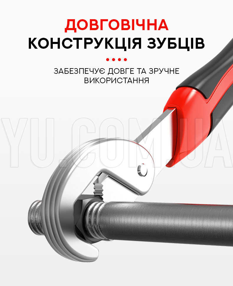 Універсальний гайковий розвідний ключ Snap'N Grip набір з 2 штук Універсальний гайковий розвідний ключ Snap'N Grip набір з 2 штук